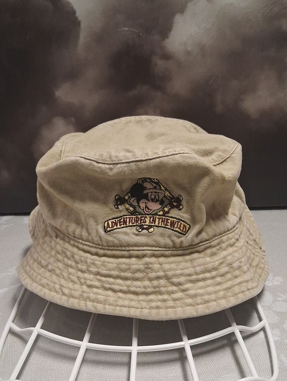 Adventures in the Wild Beige Bucket Hat